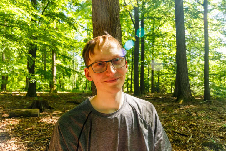 Profilbild, Christian Scholz im Wald